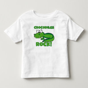 T-shirt Pour Les Tous Petits Roche de crocodiles