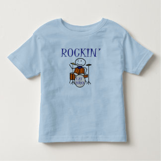 T-shirt Pour Les Tous Petits rockin lil bro
