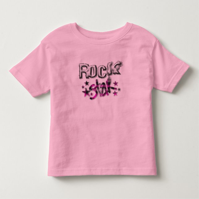 T-shirt Pour Les Tous Petits rockstar (Devant)