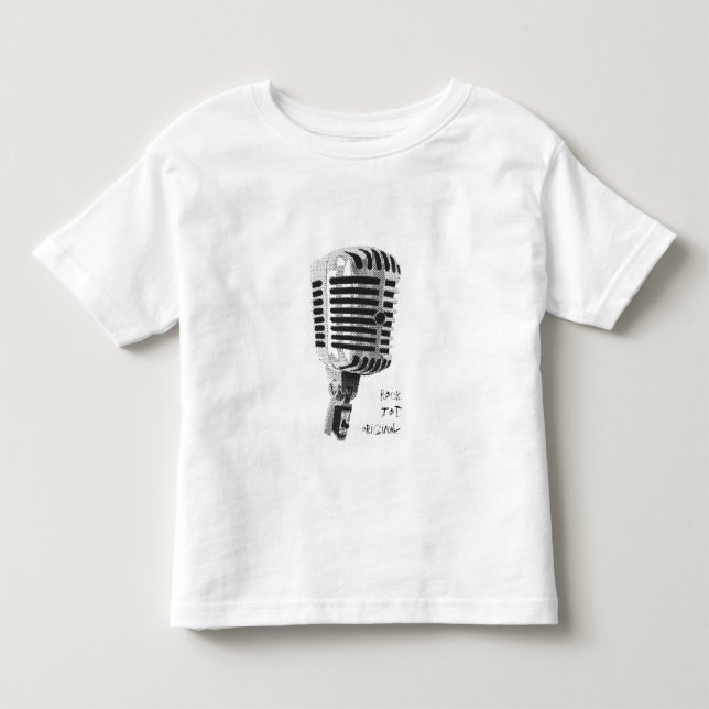 T-shirt Pour Les Tous Petits RockTotOriginal (Devant)