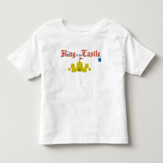 T-shirt Pour Les Tous Petits Roi du château de sable