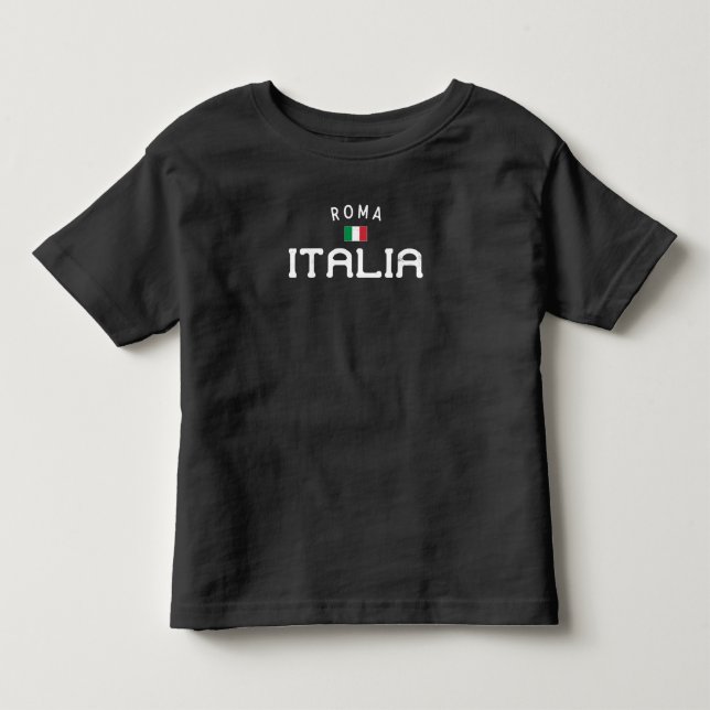 T-shirt Pour Les Tous Petits Roma Italia en détresse (Rome Italie) (Devant)
