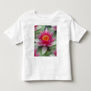 T-shirt Pour Les Tous Petits Rose Lotus Water Lily