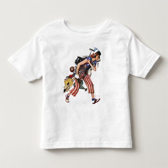 T-shirt Pour Les Tous Petits Rosie à la Secourt (Devant)