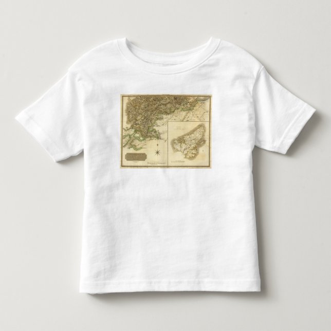 T-shirt Pour Les Tous Petits Ross du sud, Cromarty Shires (Devant)
