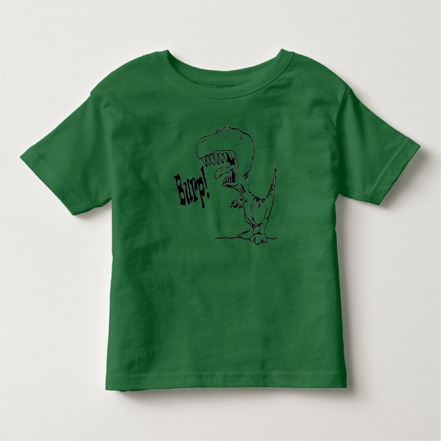 T-shirt Pour Les Tous Petits ROT de T-Rex ! (Devant)