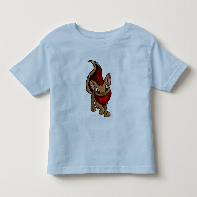 T-shirt Pour Les Tous Petits Rouge de Xweetok (Devant)