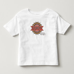 T-shirt Pour Les Tous Petits Rouge & Or Stupefy Spell Graphic