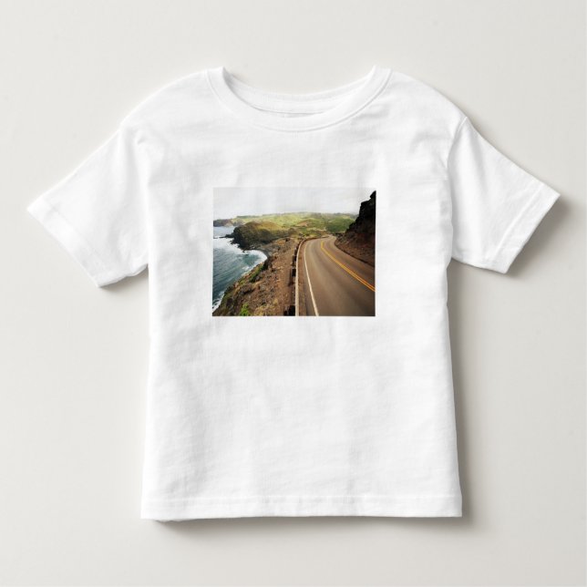 T-shirt Pour Les Tous Petits Route côtière (Devant)