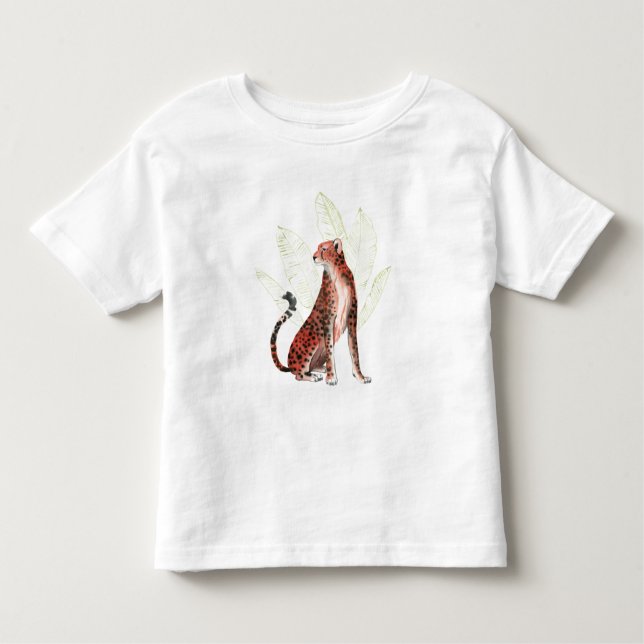 T-shirt Pour Les Tous Petits Ruby Runner Leopard (Devant)
