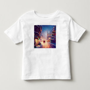 T-shirt Pour Les Tous Petits Rue Christmas City 4