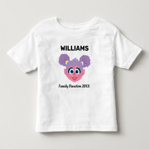 T-shirt Pour Les Tous Petits Rue Sésame   Abby Cadabby Famille Vacances