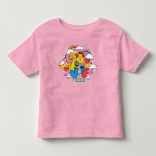 T-shirt Pour Les Tous Petits Rue Sésame   Amour