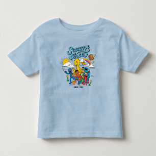 T-shirt Pour Les Tous Petits Rue Sésame   Depuis 1969