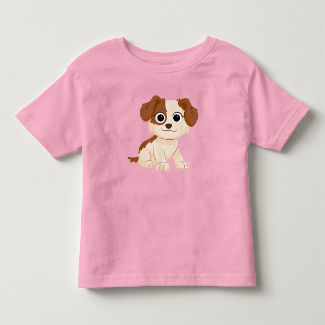 T-shirt Pour Les Tous Petits Rue Sésame | Elmo's Puppy Tango (Devant)