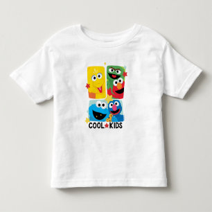 T-shirt Pour Les Tous Petits Rue Sésame   Enfants Cool