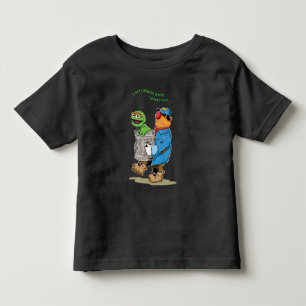 T-shirt Pour Les Tous Petits Rue Sésame   Oscar & Bruno l'éboueur