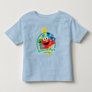T-shirt Pour Les Tous Petits Rue Sésame   Sesame Pals depuis 1969