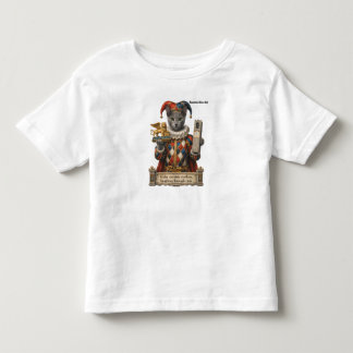 T-shirt Pour Les Tous Petits Russian Blue Arlequin Cat