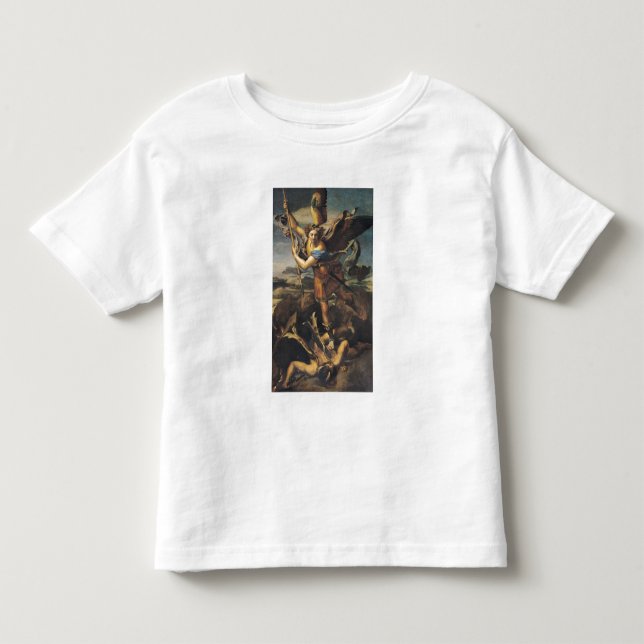 T-shirt Pour Les Tous Petits Saint Michael écrasant le démon, 1518 (Devant)