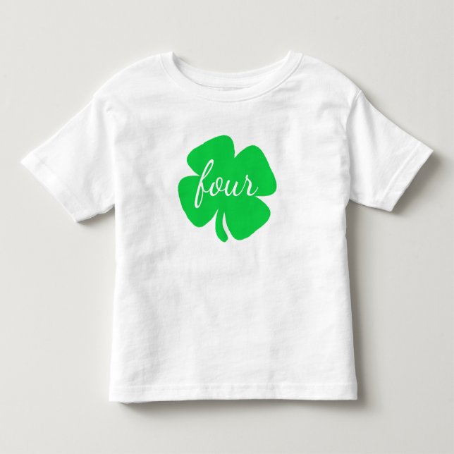 T-shirt Pour Les Tous Petits Saint Patrick's Day Anniversaire (Devant)