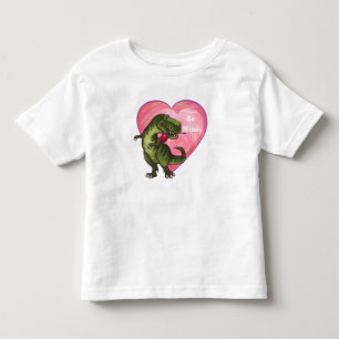 T-shirt Pour Les Tous Petits Saint Valentin Tyrannosaurus