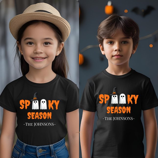 T-shirt Pour Les Tous Petits Saison éffrayante - Belle Halloween Outfiit (Créateur téléchargé)