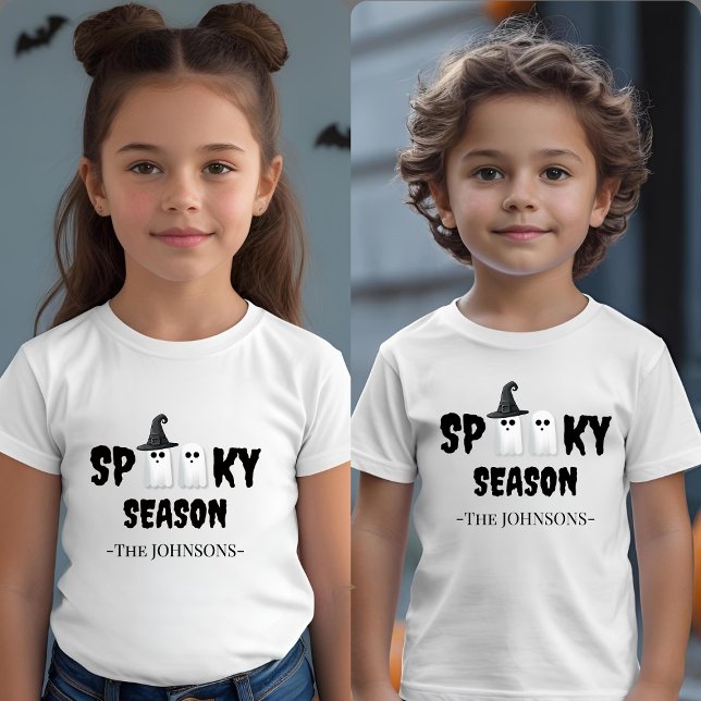 T-shirt Pour Les Tous Petits Saison éffrayante - Belle Halloween Outfiit (Créateur téléchargé)