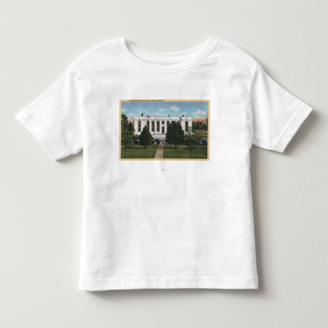 T-shirt Pour Les Tous Petits Salem, bureau ViewSalem d'OregonPost, OU (Devant)