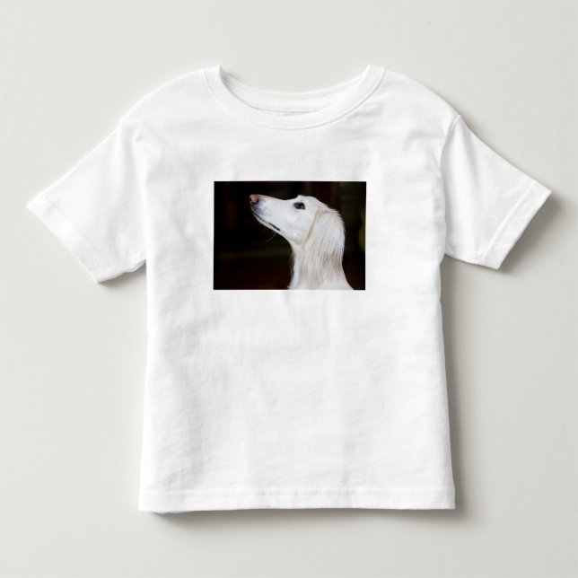 T-shirt Pour Les Tous Petits Saluki recherchant (Devant)