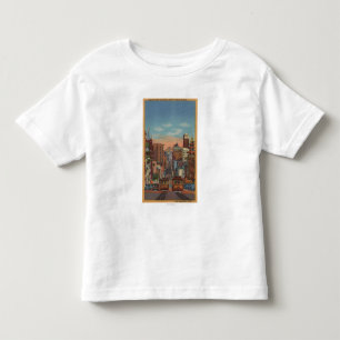 T-shirt Pour Les Tous Petits San Francisco, CA - funiculaires montant
