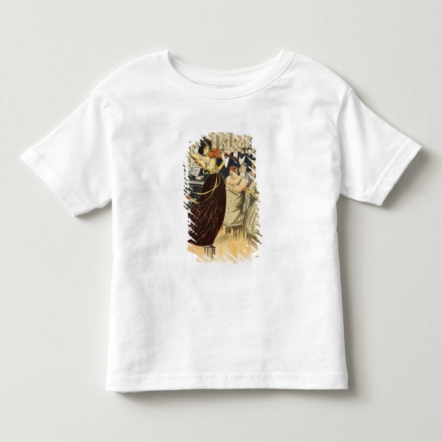 T-shirt Pour Les Tous Petits Satire d'une soirée musicale de salon (Devant)