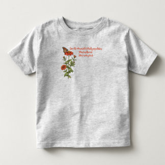 T-shirt Pour Les Tous Petits Sauver la population de papillons monarques