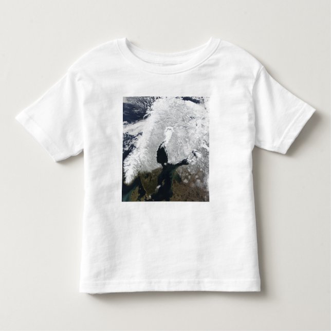 T-shirt Pour Les Tous Petits scandinave (Devant)