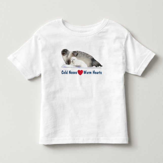 T-shirt Pour Les Tous Petits Sceau annelé (Devant)