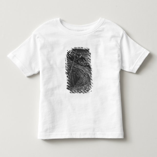 T-shirt Pour Les Tous Petits Scène 'du givre du Mariner antique (Devant)