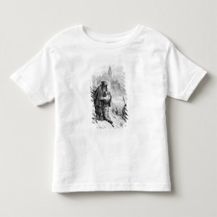 T-shirt Pour Les Tous Petits Scène 'du givre du Mariner antique