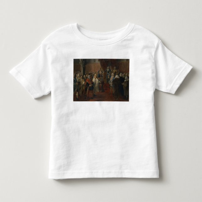 T-shirt Pour Les Tous Petits Scène silésienne d'hommage, 1855 (Devant)