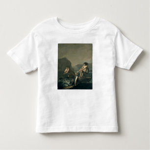 T-shirt Pour Les Tous Petits Scènes 'de Journey souterrain de Niels Klim