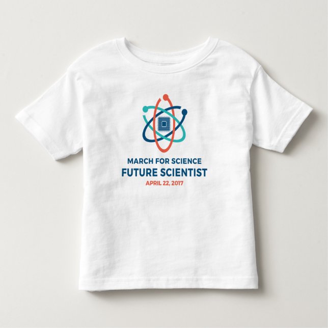 T-SHIRT POUR LES TOUS PETITS SCIENTIFIQUE D'AVENIR D'ENFANT EN BAS ÂGE (Devant)