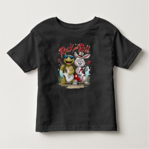 T-shirt Pour Les Tous Petits Séance Rock And Roll Rabin and Tortoise Jam