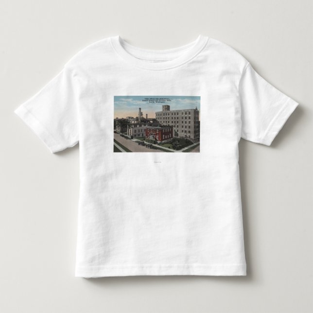 T-shirt Pour Les Tous Petits Seattle, WA - les Suédois (Devant)