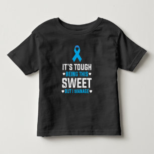 T-shirt Pour Les Tous Petits Sensibilisation amusante au diabète Insuline Guerr