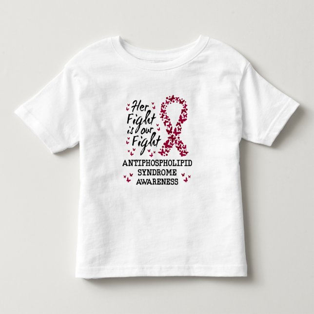 T-shirt Pour Les Tous Petits Sensibilisation au syndrome antiphospholipidique (Devant)