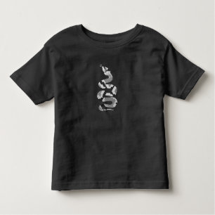 T-shirt Pour Les Tous Petits Serpent gris et silhouette gris clair