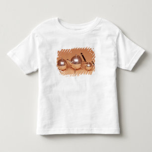 T-shirt Pour Les Tous Petits Service de thé avec des intérieurs de jeune trui