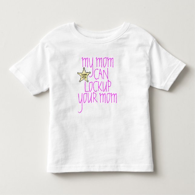 T-shirt Pour Les Tous Petits Shérif de bébé (Devant)