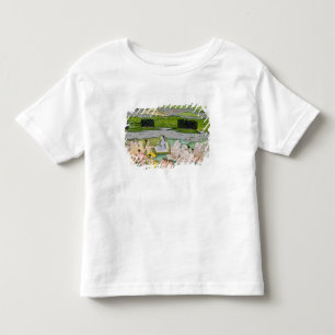 T-shirt Pour Les Tous Petits Shri Sukdevji prêchant à un convoi de Sadhus,