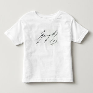 T-shirt Pour Les Tous Petits Signature de George IV