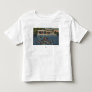 T-shirt Pour Les Tous Petits Silver Springs, la Floride - vue de bateau de
